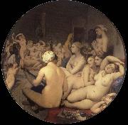 Jean-Auguste Dominique Ingres The Turkish bath oil painting artist